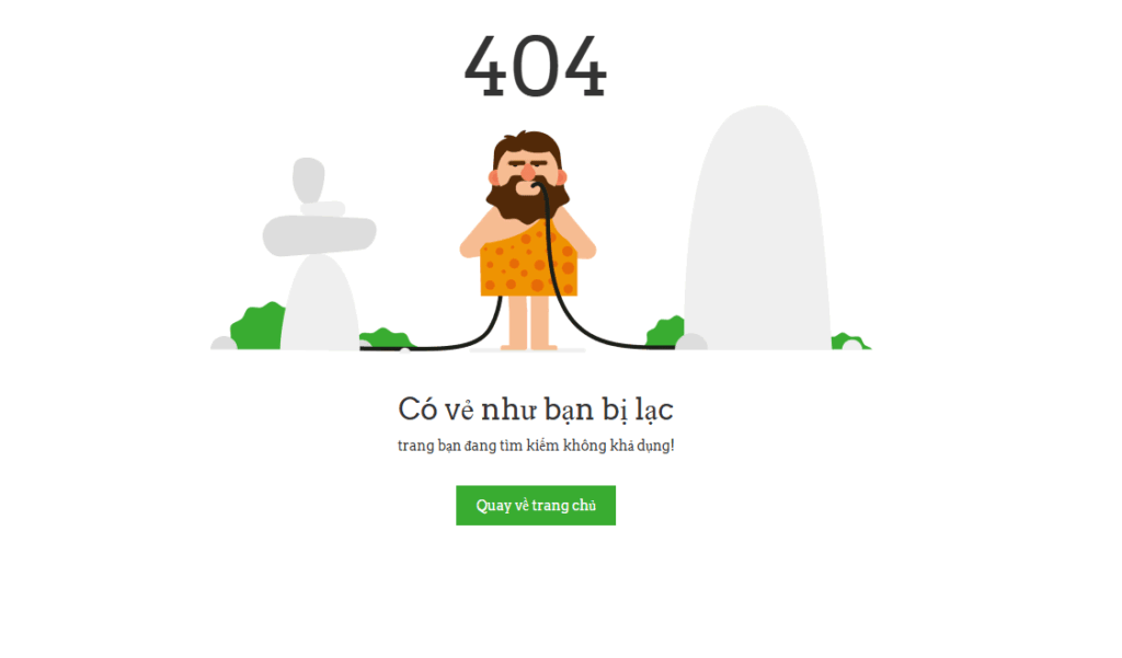 Trang báo lỗi 404